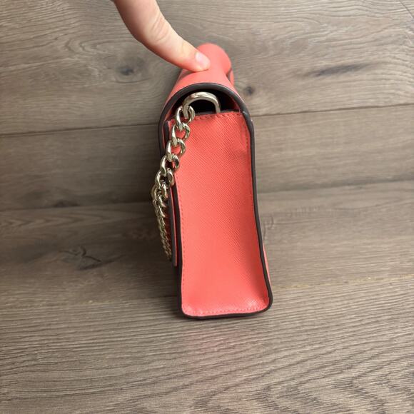 Kate Spade Carson Convertible Crossbody Bag Handbag Dark Watermelon Gelato - Picture 5 of 10